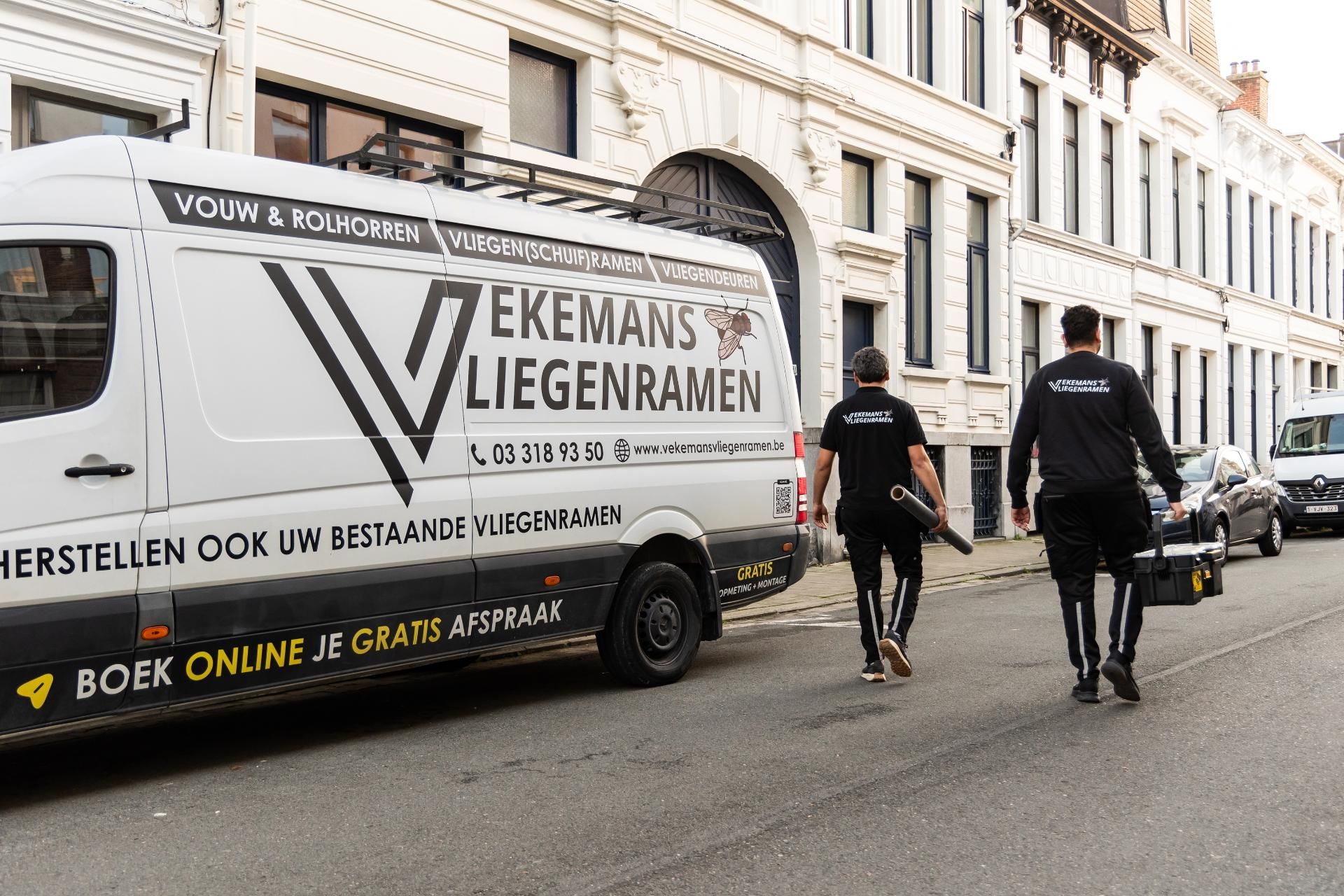 Vekemans vliegenramen staat garant voor goede service